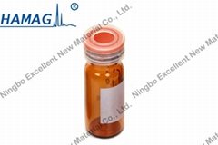 2ml lab glass crimp top sample vials for HPLC