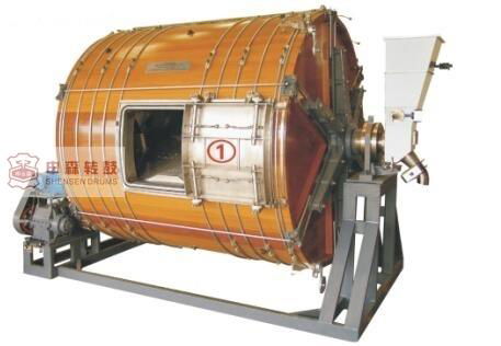 Y type section automatic wooden drum with stainless steel inner structure
