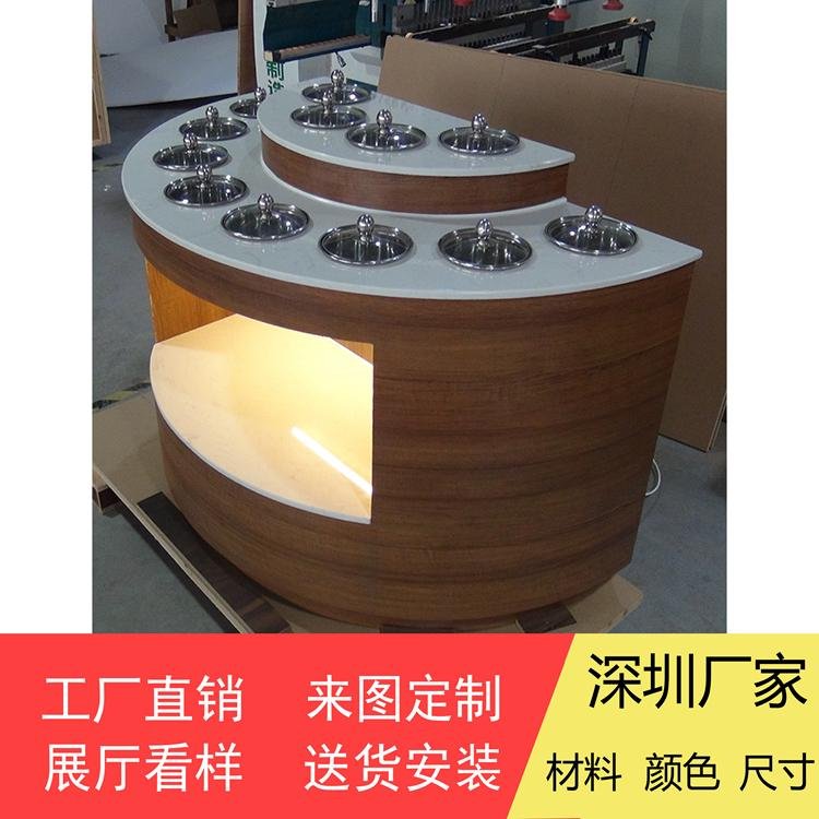 Restaurant condiment table will be supplied by marble sauce table manufacturer 3