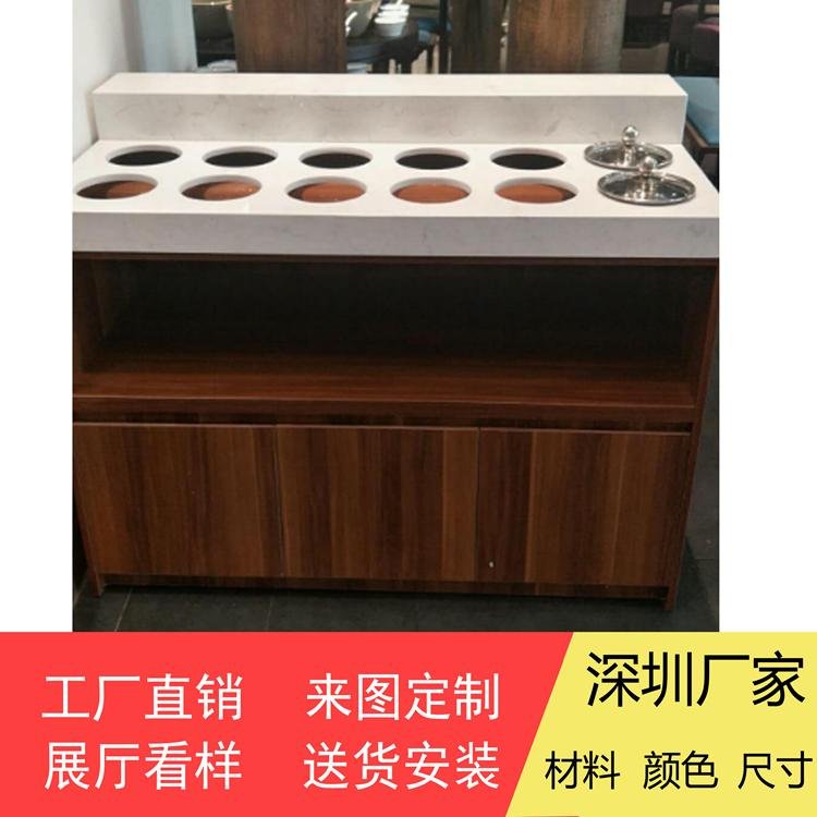Restaurant condiment table will be supplied by marble sauce table manufacturer 4