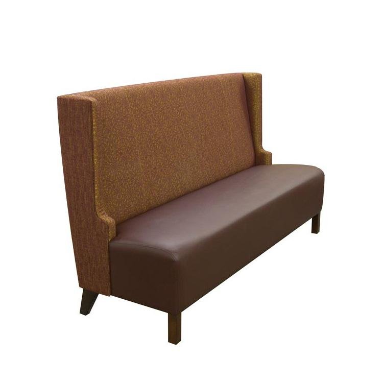 Hong Kong Restaurant Club's Fire-proof and Flame-retardant Leather Card Sofa 5