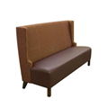 Hong Kong Restaurant Club's Fire-proof and Flame-retardant Leather Card Sofa 5