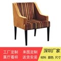 Korean-style solid wooden dining chairs in upscale restaurants and hotels 2