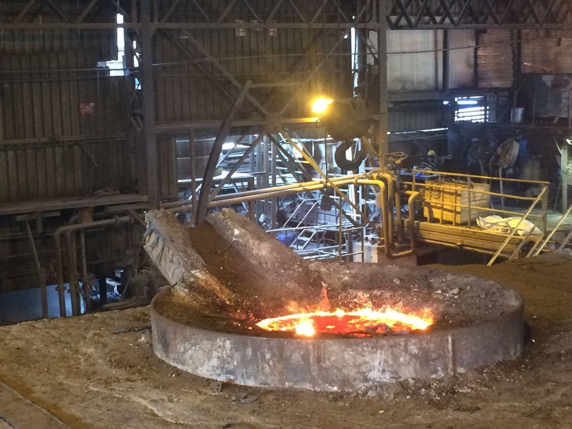  induction furnace for melting scrap steel  2