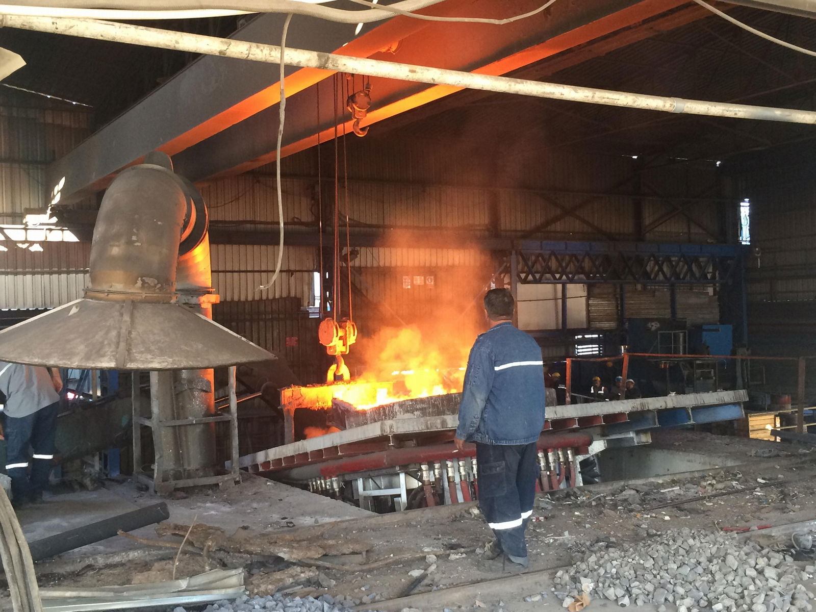  induction furnace for melting scrap steel  4