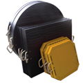 convenient handle equipped HDPE outrigger pad