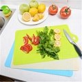 hot sale customized colorful thick plastic cutting board 3
