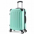 4pcs trolley suitcase sets travel luggage sets abs luggage bags case