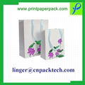 Customized Vintage Rectangle Wine Bottle Packaging Bag 4