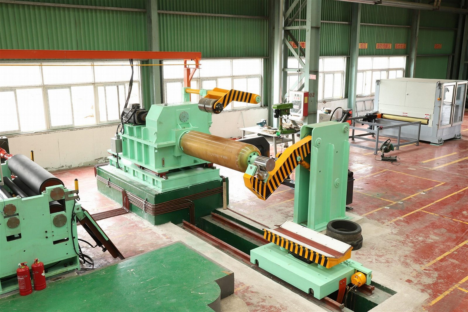 No.4 sheet and  coil mix in one Polishing machine for the stainless steel plate  2