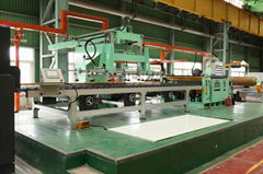 stainless steel grinding machine for the plate with the abrasive roller