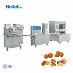 high quality automatic mooncake encrusting machine