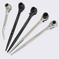 Construction Scaffolding Ratchet Reversible Rat-tail Handle 5