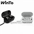 Fashion TWS Wireless Earphones BT 5.0 Bluetooth Headphone Business Style Earbuds 1