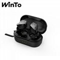 Fashion TWS Wireless Earphones BT 5.0 Bluetooth Headphone Business Style Earbuds 3