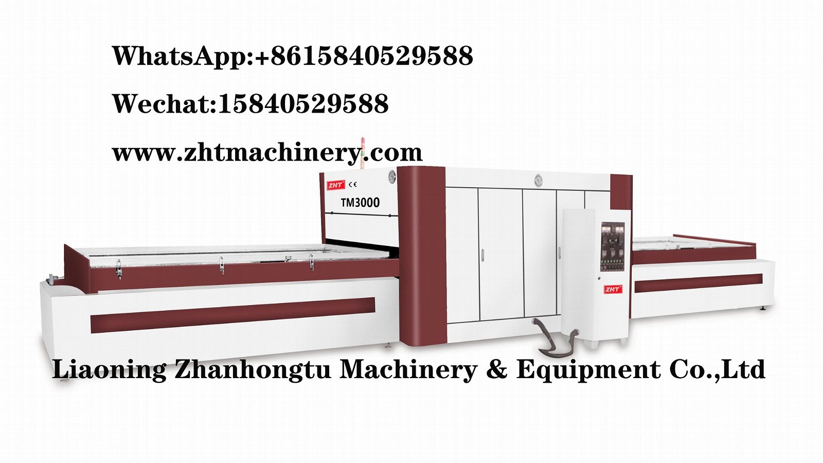 Manufacturer of standard and custom hydraulic laminating presses ZHT MACHINERY 4