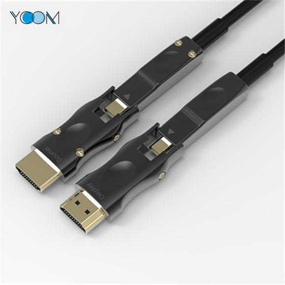 200m Active HDMI Fiber Optic Cable with Micro 3