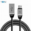 USB Type-C Metal Spring Charging Data Cable