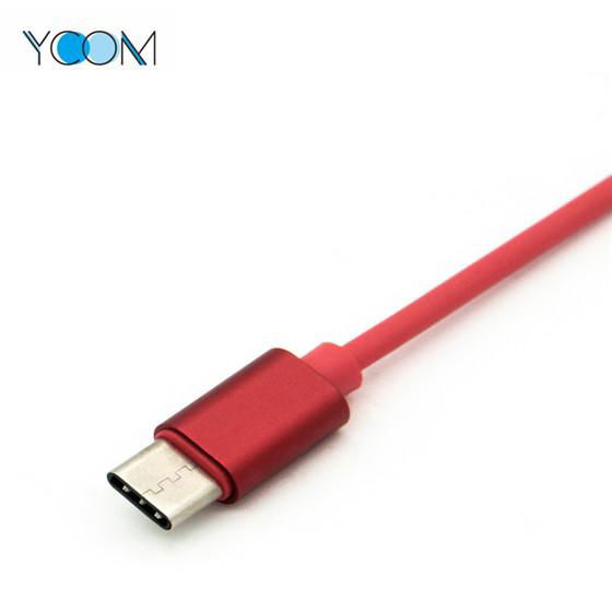 Telescopic Type 3 in 1 USB Charging Data Cable  3