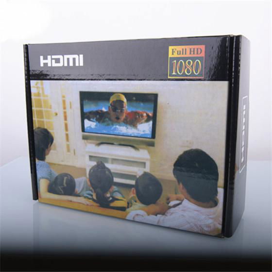 Metal AV (RCA)+HDMI To HDMI Converter 4