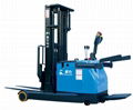 Counterbalanced reach truck with