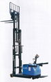 Counterbalanced reach truck with standing on platform capacity 1t to 2t 2