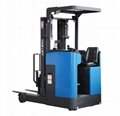 Electric reach truck seated type model