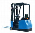 3-wheel seated type electric forklift