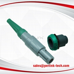 2P 14pin plastic medical push pull connector-P series