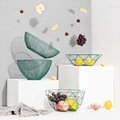 ultifunction stackable gold wire mesh woven fruit storage basket 3