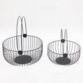 ultifunction stackable gold wire mesh woven fruit storage basket 4