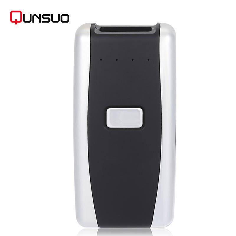 Wireless Bluetooth 1D Barcode Scanner Mini Barcode Reader 2