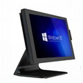 15 inch aluminum body Waterproof Windows POS System for Restaurant