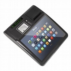 14 inch all in one pos device with qr code scanner and printer