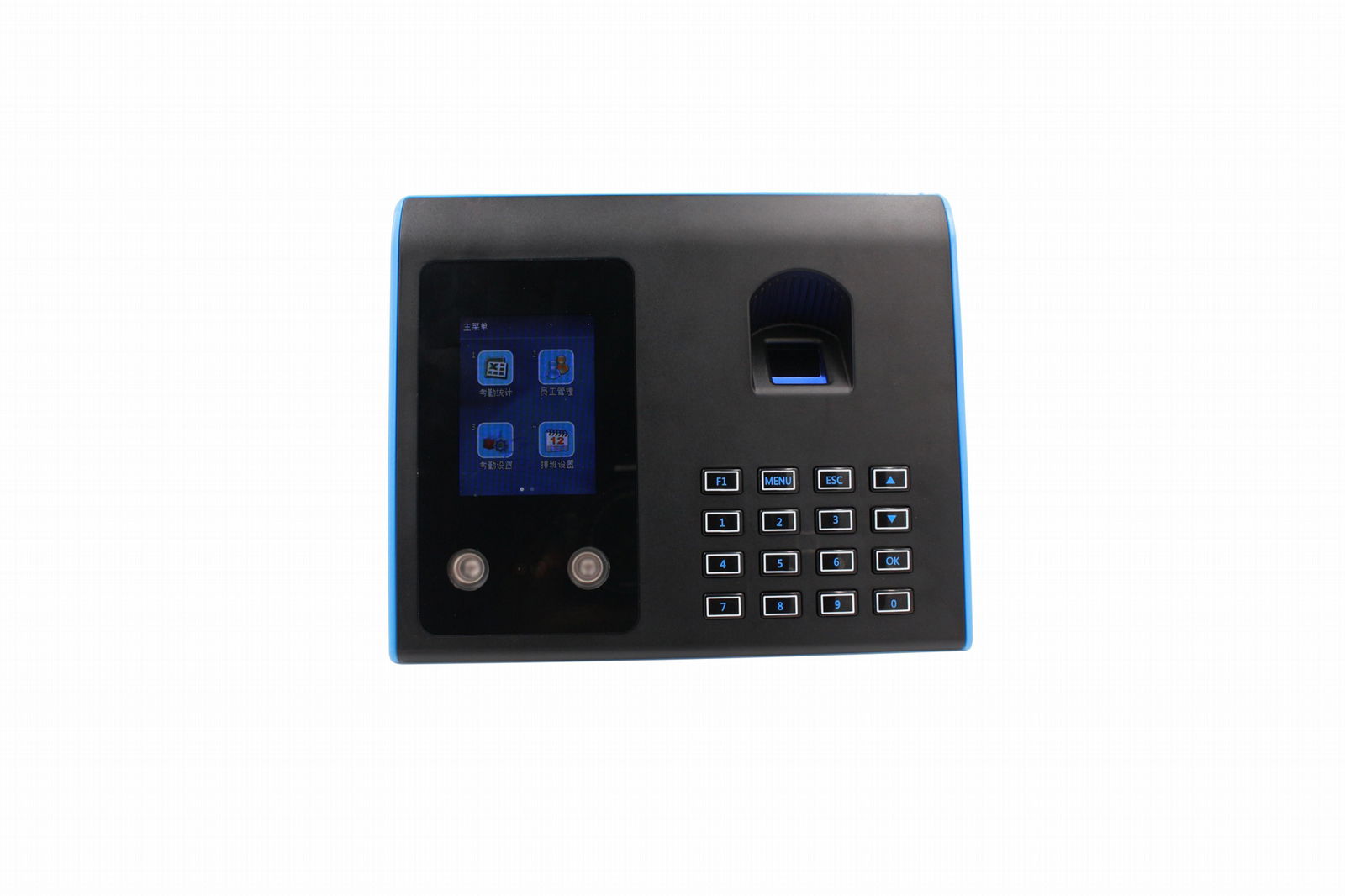 Support Face Fingerprint Password Time Attendance System 4