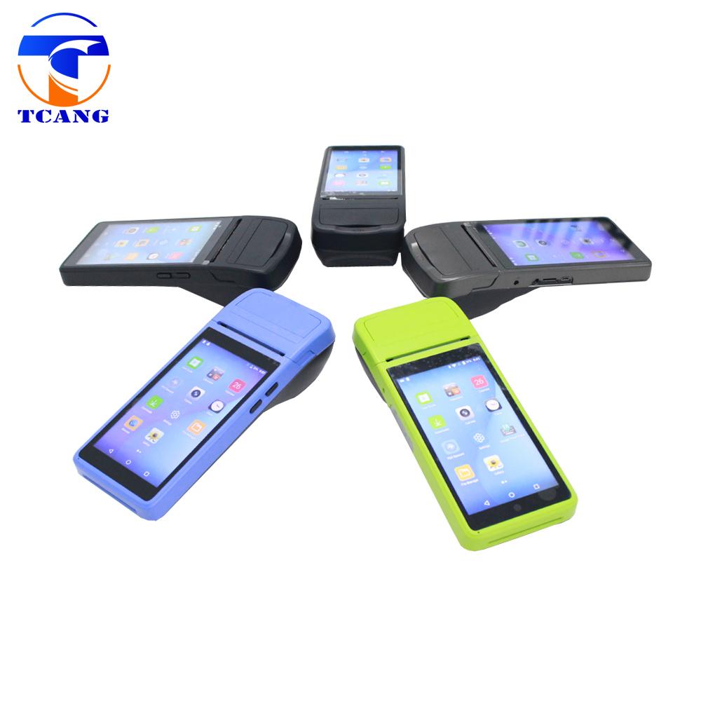 5.5 inch handheld pos terminal with thermal printer 3