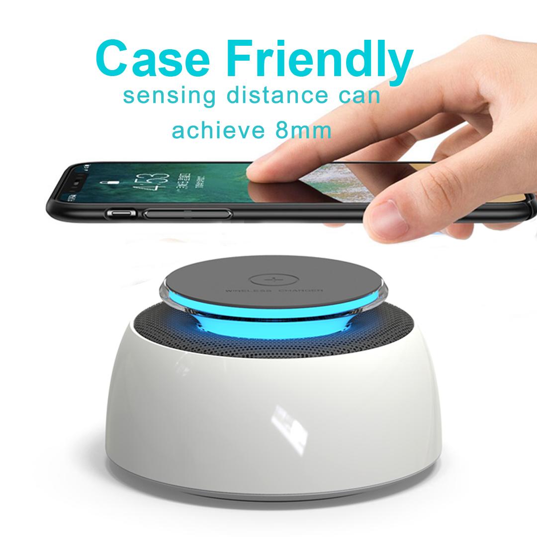 Wireless Bluetooth Speaker with wireless charging 5