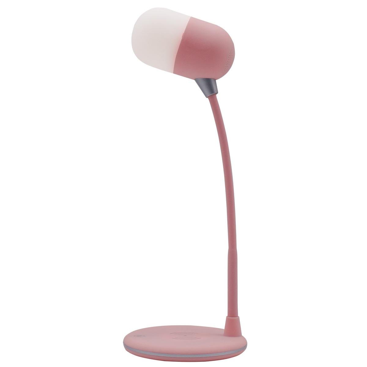Led table lamp and Wireless Bluetooth Speaker with wireless charging 3