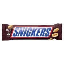 Snickers bars 50g