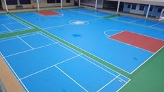 Polyurethane Sports Court Surface for Synthetic Futsal Court