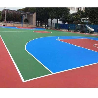 Portable & Anti Slip Outdoor Basketball Court Flooring  3