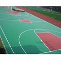 Portable & Anti Slip Outdoor Basketball Court Flooring  4