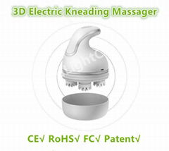 Portable Multiple-mode 3D 360℃ Rotary Kneading Full Body Massager Machine