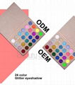 Professional Glitter Eyeshadow for Makeup Private Label Eyeshadow Palette 1