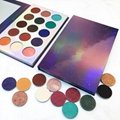 Natural mineral new design 15 cosmetic matte shimmer makeup your own eyeshadow 