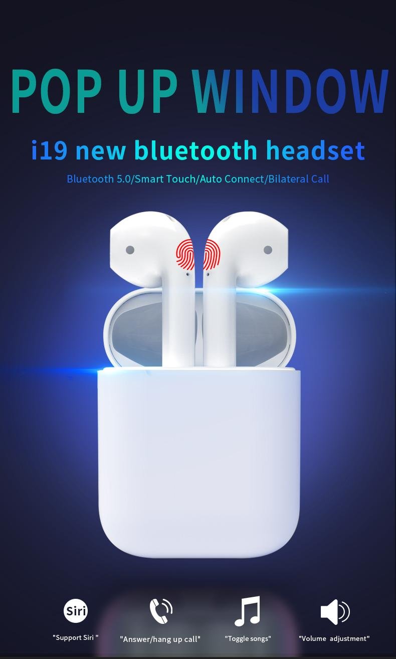 Trulyplus Newest Technology earphones bluetooths 5.0 active noise cancelling