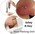 Disposable Nose Stud Piercing Units Body Jewelry Ear Helix Traguse Cartilage