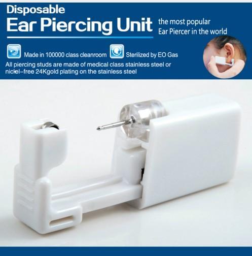 Disposable Safety Earring Gun Piercing Second Generation 1/100 With Moment Tool  4