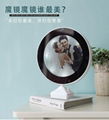 Luminous Glowing Mirror Magical Photo Frame DC 5V Multifunction White Room Deskt 1