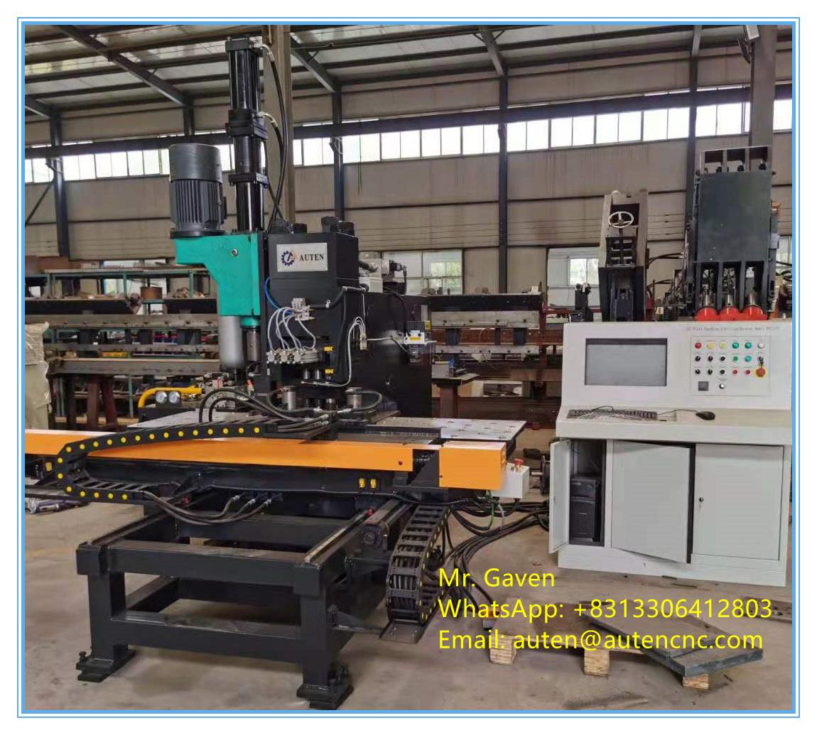 CNC Plate Punching, Marking and Drilling Machine